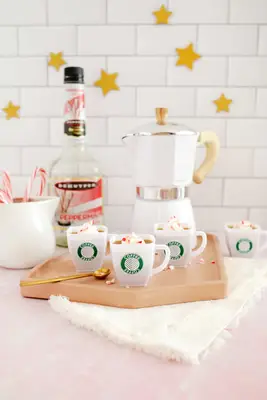 Peppermint Mocha Jello Shots!
