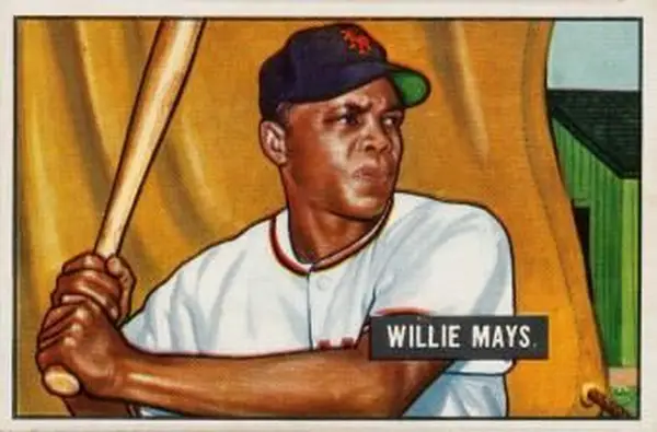 1951 Bogenschütze Willie Mays