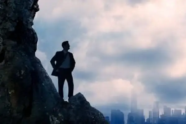 Geschäftsmann Silhouette