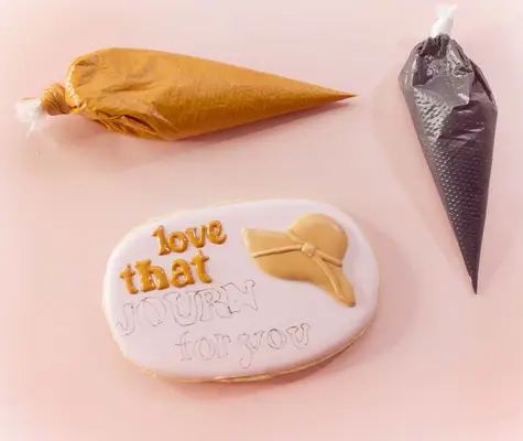 3 Ways to Add Lettering to Sugar Cookies