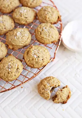 Salty Peanut Butter Cookies