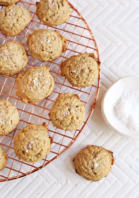 Salty Peanut Butter Cookies