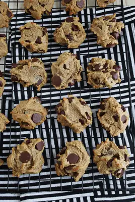 Melfri chokolade chip cookies