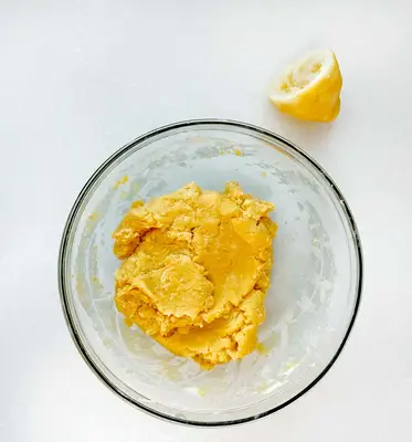 Lemon Burst Crinkle Cookies