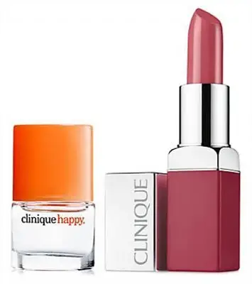 Clinique Pop Lip Color & Primer v Plum Pop & Happy Mini sprej