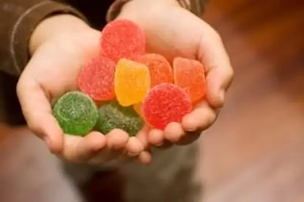 Kostenlose Süßigkeiten-Proben