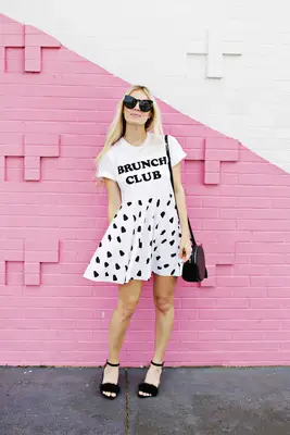 Tシャツのドレスの作り方