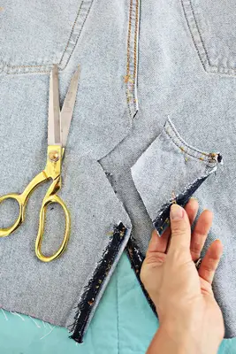 Make Your Own Jean Skirt!