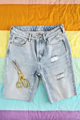 Make Your Own Jean Skirt!
