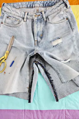 Make Your Own Jean Skirt!