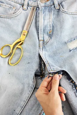 Make Your Own Jean Skirt!