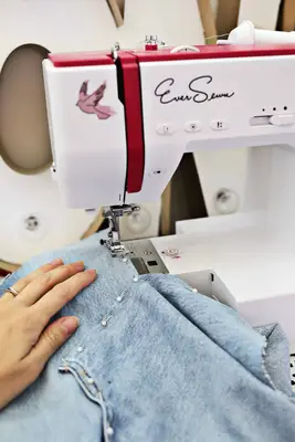 Make Your Own Jean Skirt!