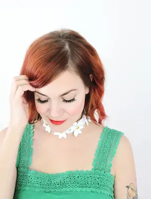 Daisy Statement Necklace