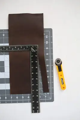 Leather Keychain DIY