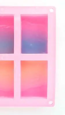 DIY Gradient Soap Bars