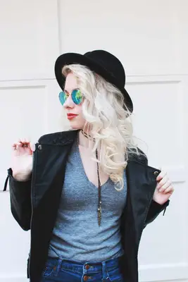 Easy Leather Choker DIY