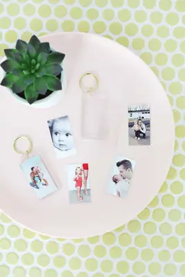 Easy Photo Keychain DIY
