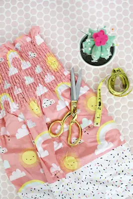 Make A Summer Baby Dress in Only 20 Minutes!