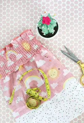 Make A Summer Baby Dress in Only 20 Minutes!