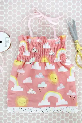 Make A Summer Baby Dress in Only 20 Minutes!
