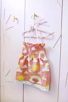 Make A Summer Baby Dress in Only 20 Minutes!