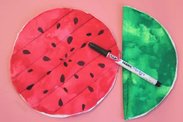 Watermelon Potholder DIY