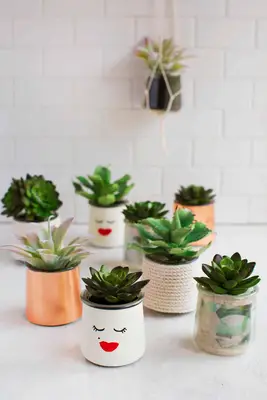 5 Easy DIY Glass Planters