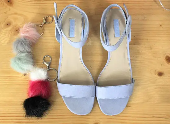 Springy Pom Sandal