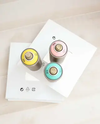 DIY Splatter Painted Mirror Wall Art