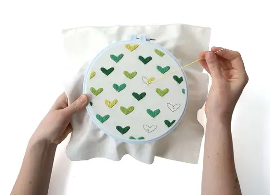 Cactus Love Embroidery (Download the Pattern)