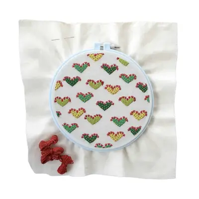 Cactus Love Embroidery (Download the Pattern)