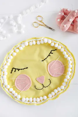 Cat Face Pillow DIY! 