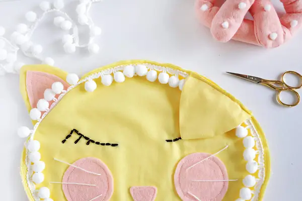 Cat Face Pillow DIY! 
