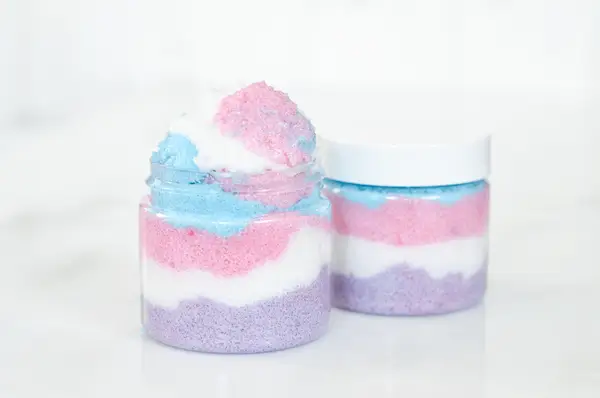 Make Your Own Unicorn Sugar Scrubs