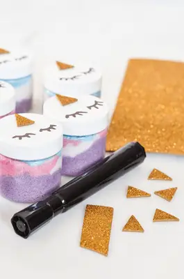 Make Your Own Unicorn Sugar Scrubs