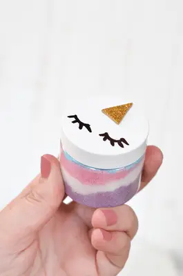 Make Your Own Unicorn Sugar Scrubs