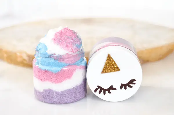 Make Your Own Unicorn Sugar Scrubs