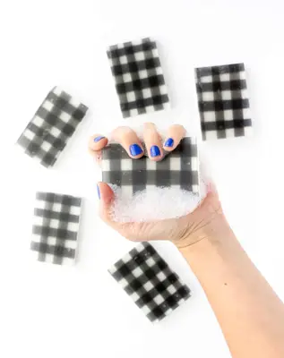 DIY-Buffalo-Check-Rosemary-Soap