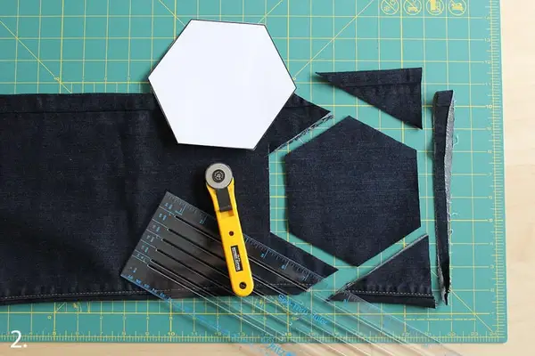 How to Sew a Denim Rug