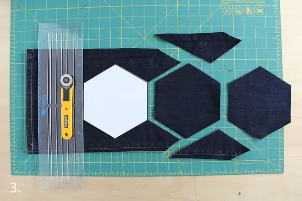 How to Sew a Denim Rug