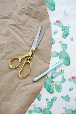 Round Quilted Play Mat DIY