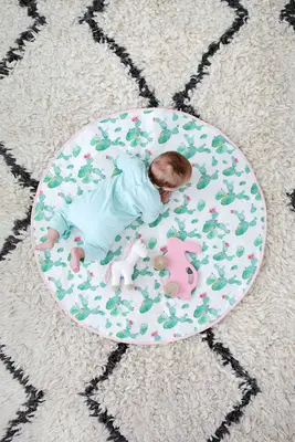 Rotund play mat mat mat DIY
