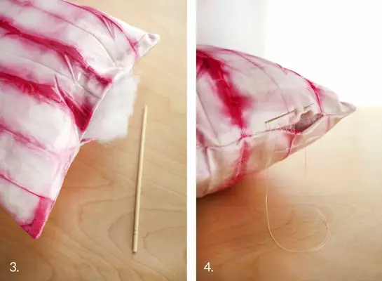 Dyed Velvet Pillow DIY