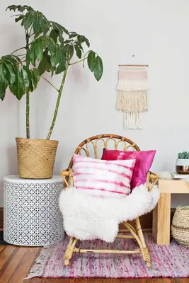 Dyed Velvet Pillow DIY