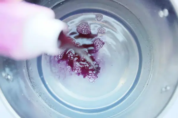 Dyed Velvet Pillow DIY