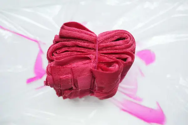 Dyed Velvet Pillow DIY