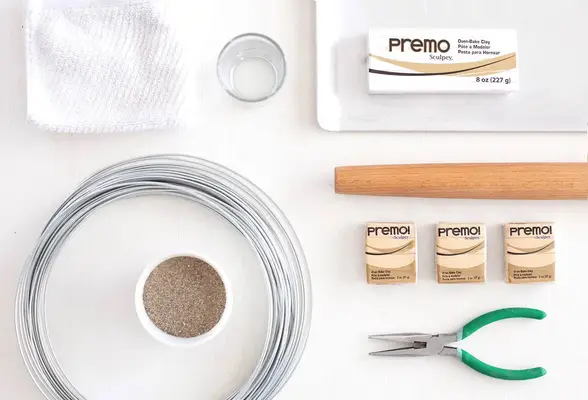 DIY Polymer Clay Bud Vase