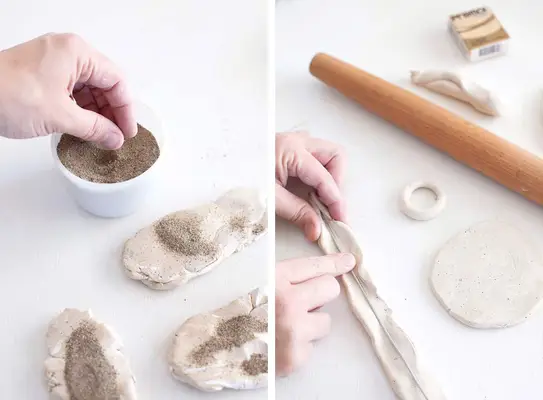 DIY Polymer Clay Bud Vase