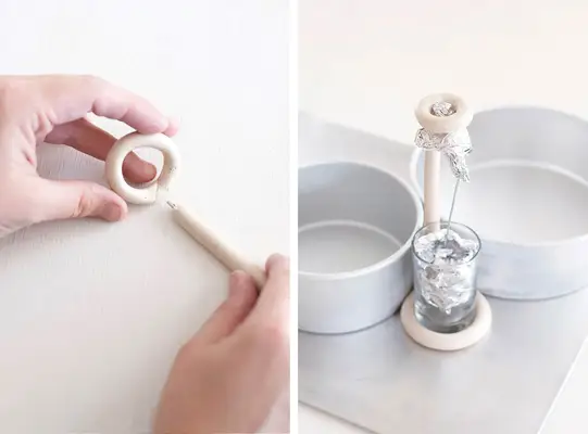 DIY Polymer Clay Bud Vase