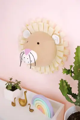 ファブリックライオンバストDIY